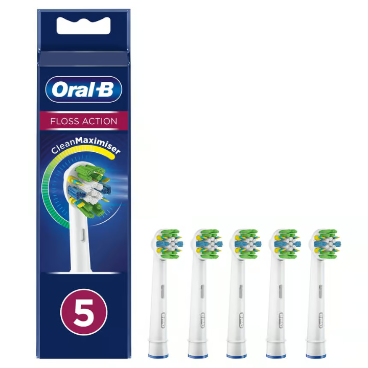 Oral-B Floss Action Toothbrush Heads 5 pcs