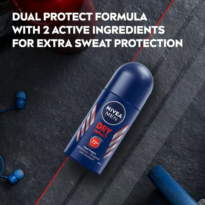 NIVEA MEN Deo Dry Impact Roll-on 50 ml