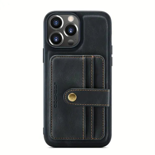 全新适用于 iPhone11/12/13/14 ProMax 手机壳保护套磁吸防盗刷插卡包后盖