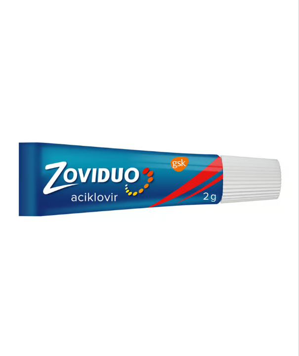 Zoviduo 2g cream hydrocortisone tube