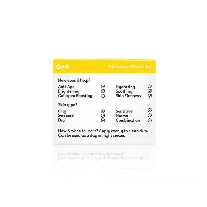 Q+A Ceramide Defense Face Cream 50 g