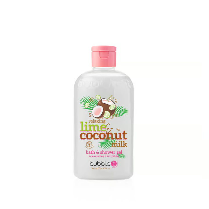 BubbleT Smoothie Lime & Coconut Bath & Shower Gel 500 ml