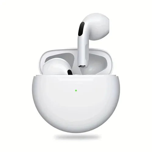 适用于 Air Pro 6 TWS 无线耳机,智能触控无线耳机 BT,带 Mic Fone BT 耳机,运动耳机,运动耳机,音乐耳机,适合所有智能手机