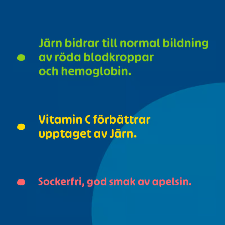 Pharbio Iron + Vitamin C 90 chewable tablets