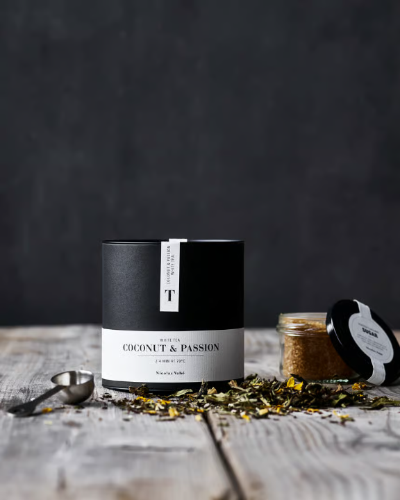 Nicolas Vah White Tea Coconut & Passion 100g
