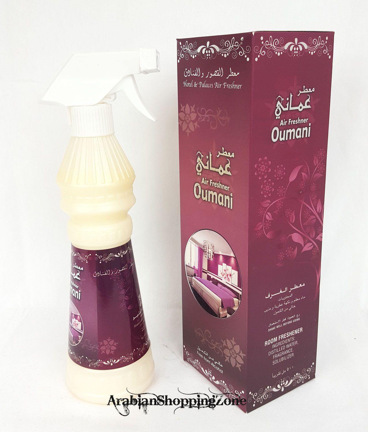 Mabkharat Al-KHALEEJ Air Freshener Spray 500ml Arab Fragrance Base - Arabian Shopping Zone