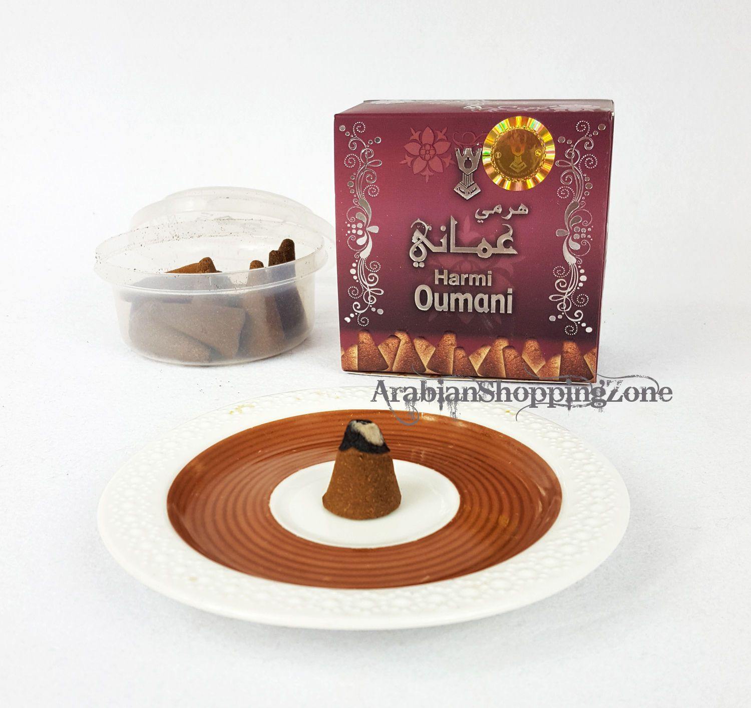 Harmi Oumani Perfume Home Incense Saudi Arabian Weihrauch Encens 40g بخور هرمي - Arabian Shopping Zone