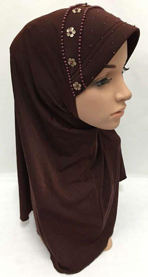 Summer LightWeight Lycra Slip-on Muslim Hijab Islamic Scarf Shawls - Arabian Shopping Zone