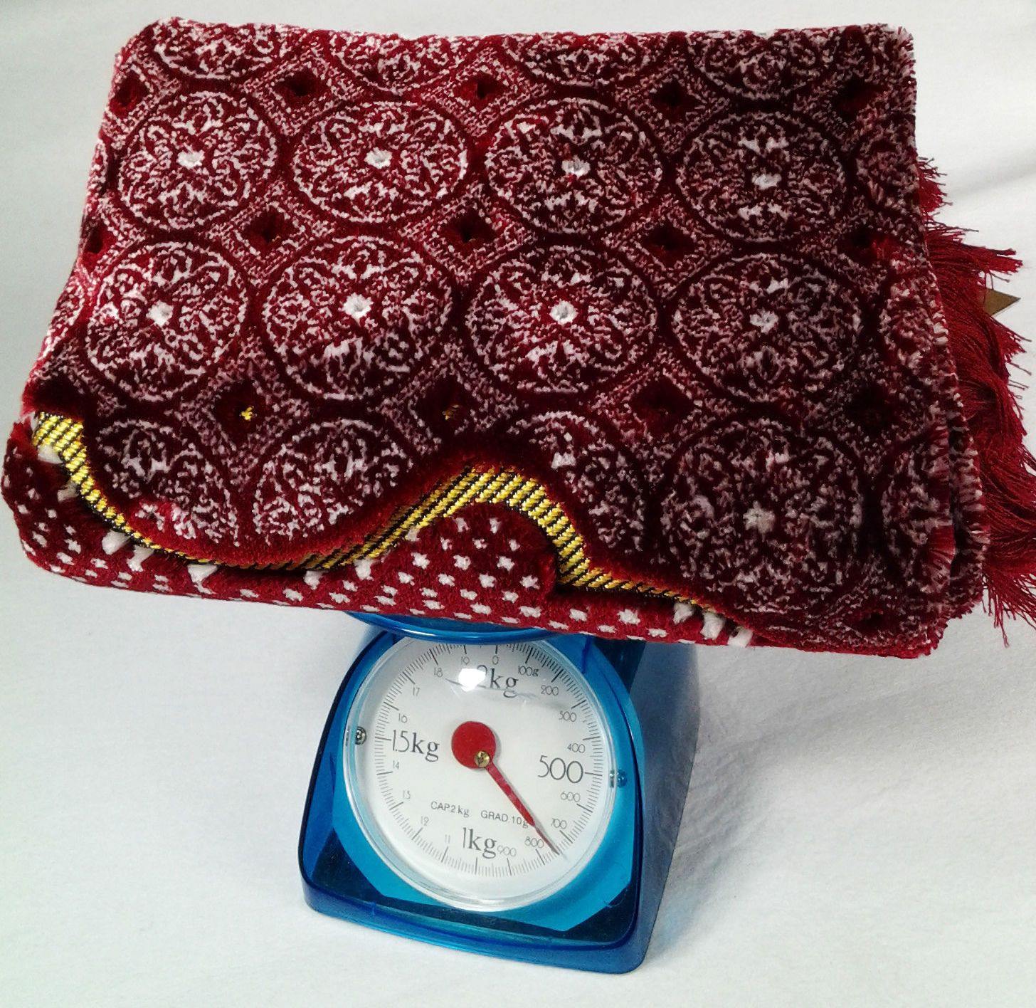 IPEC Turkish Velvet Prayer Rug- Heavy Duty - Arabian Shopping Zone