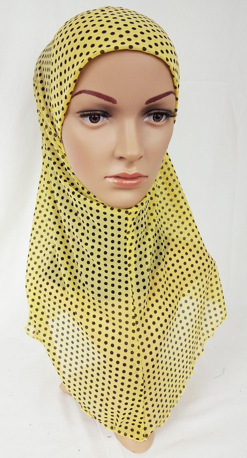 Summer Muslim Hijab Islamic Soft Mesh Hijab/MaxiScarf/ Wrap/Shawl/Slip-on - Arabian Shopping Zone