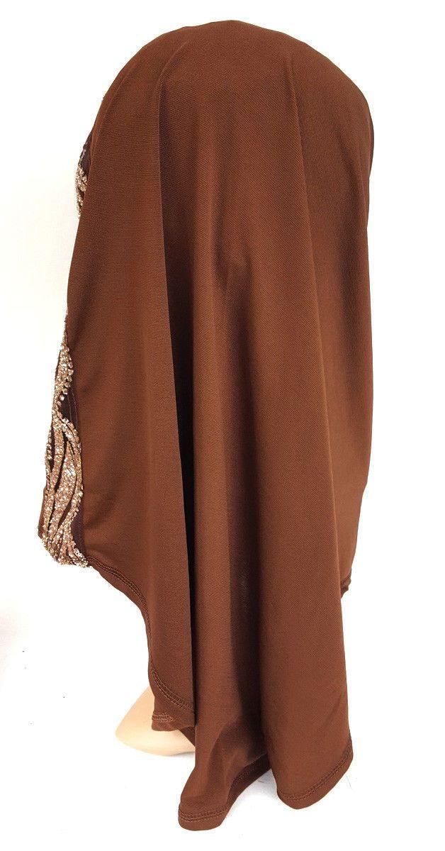 Fashion New Style 1 piece Al Amira Muslim women One size Polyester Hijab - Arabian Shopping Zone