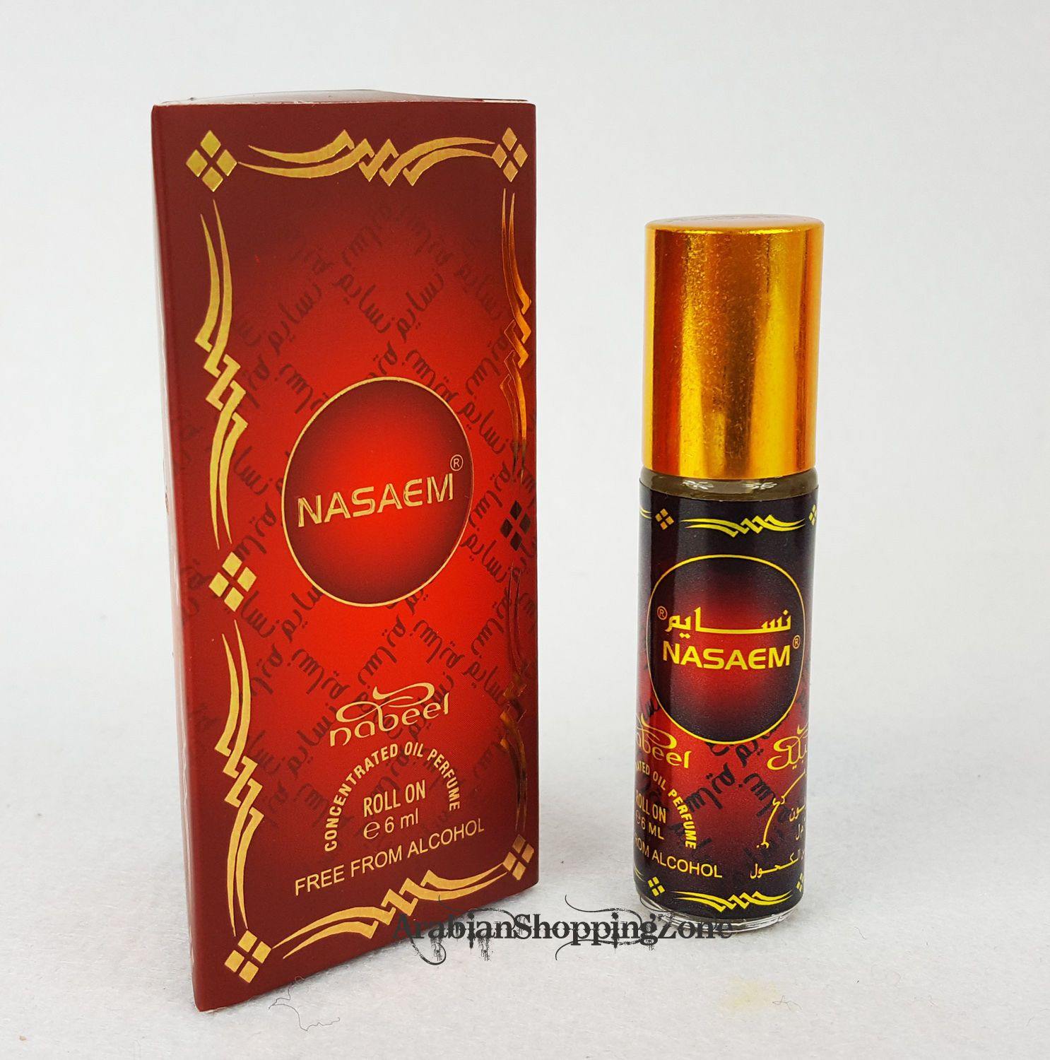 Concentrated Nabeel Perfume Oil Attar Parfüm Parfum Musk/OUD Roll-on 6ML - Arabian Shopping Zone
