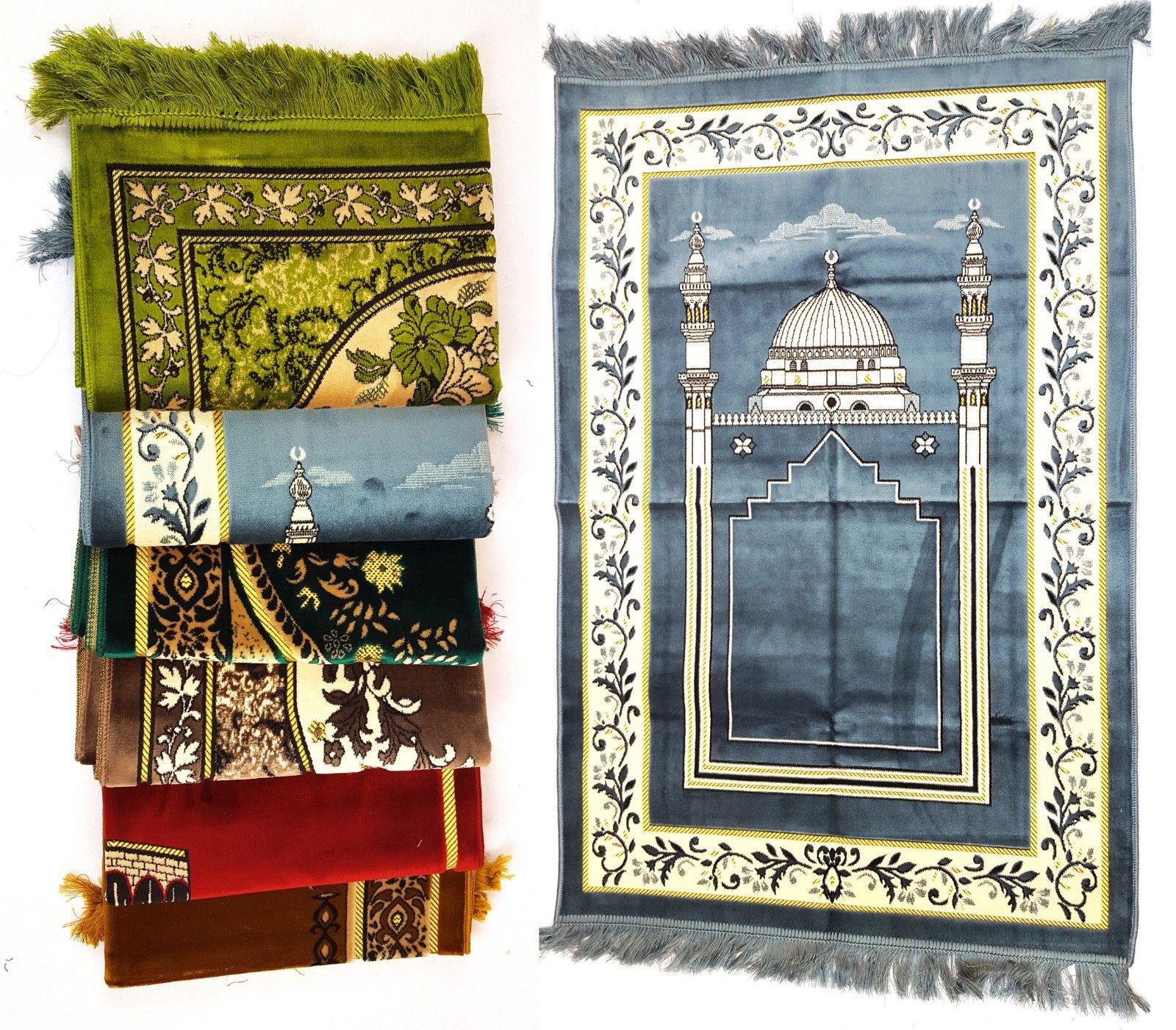 48" Large Turkish PRAYER RUG/MAT MUSALLAH JANAMAZ SEJADAH - Islamic Gift - Islamic Shop