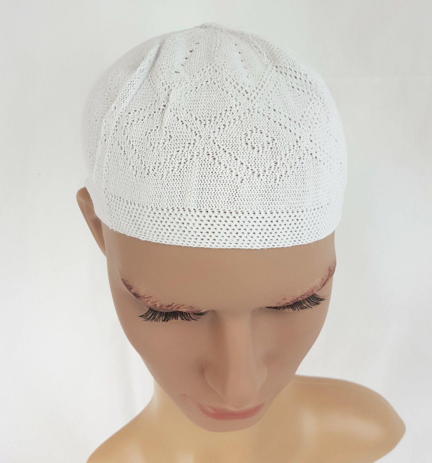 Kofi Topi Tupi Men Knitting Islamic Cap Muslim Hat - Arabian Shopping Zone