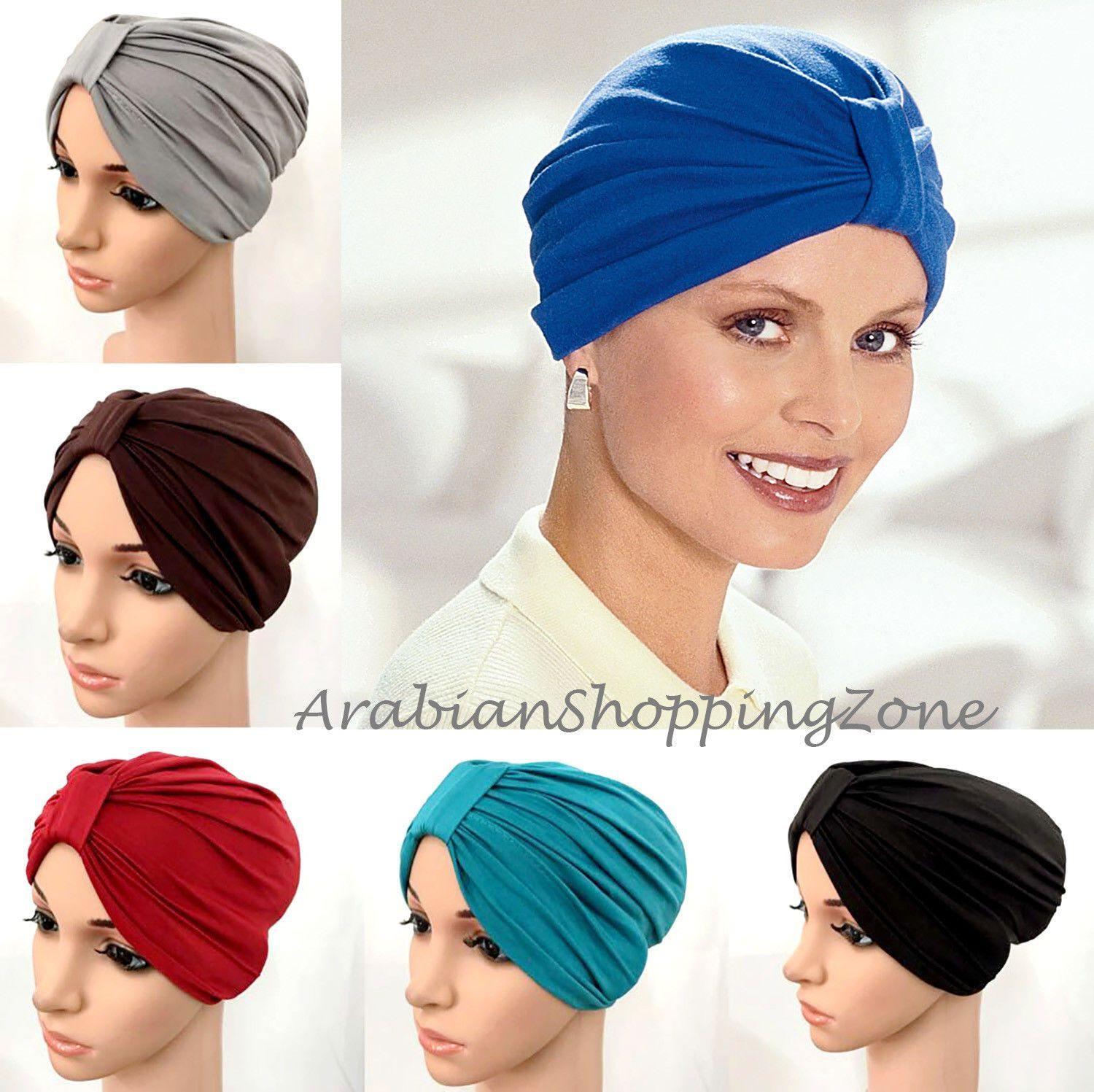 Hair Loss Turbans, Head Turbans,Turban Hats Islamic Headwear - Arabian Shopping Zone