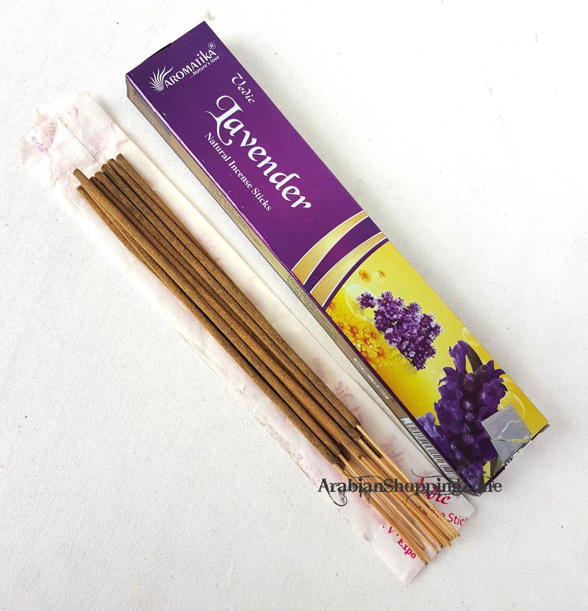 Vedic Aromatika Natural Incense Sticks 8" - 12 sticks Encens - Arabian Shopping Zone