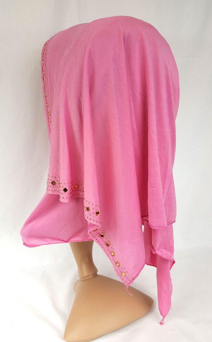 Slip On Instant Amira Style VISCOSE on-the-go Hijab Scarf ASZ0104 - Arabian Shopping Zone