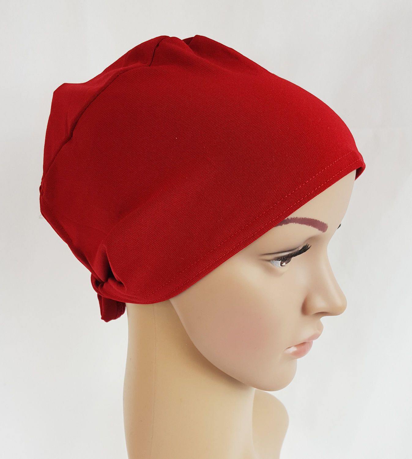 Solid Stretch TieBack UnderHijab Muslim Inner Hijab HairLoss Islamic Underscarf - Arabian Shopping Zone