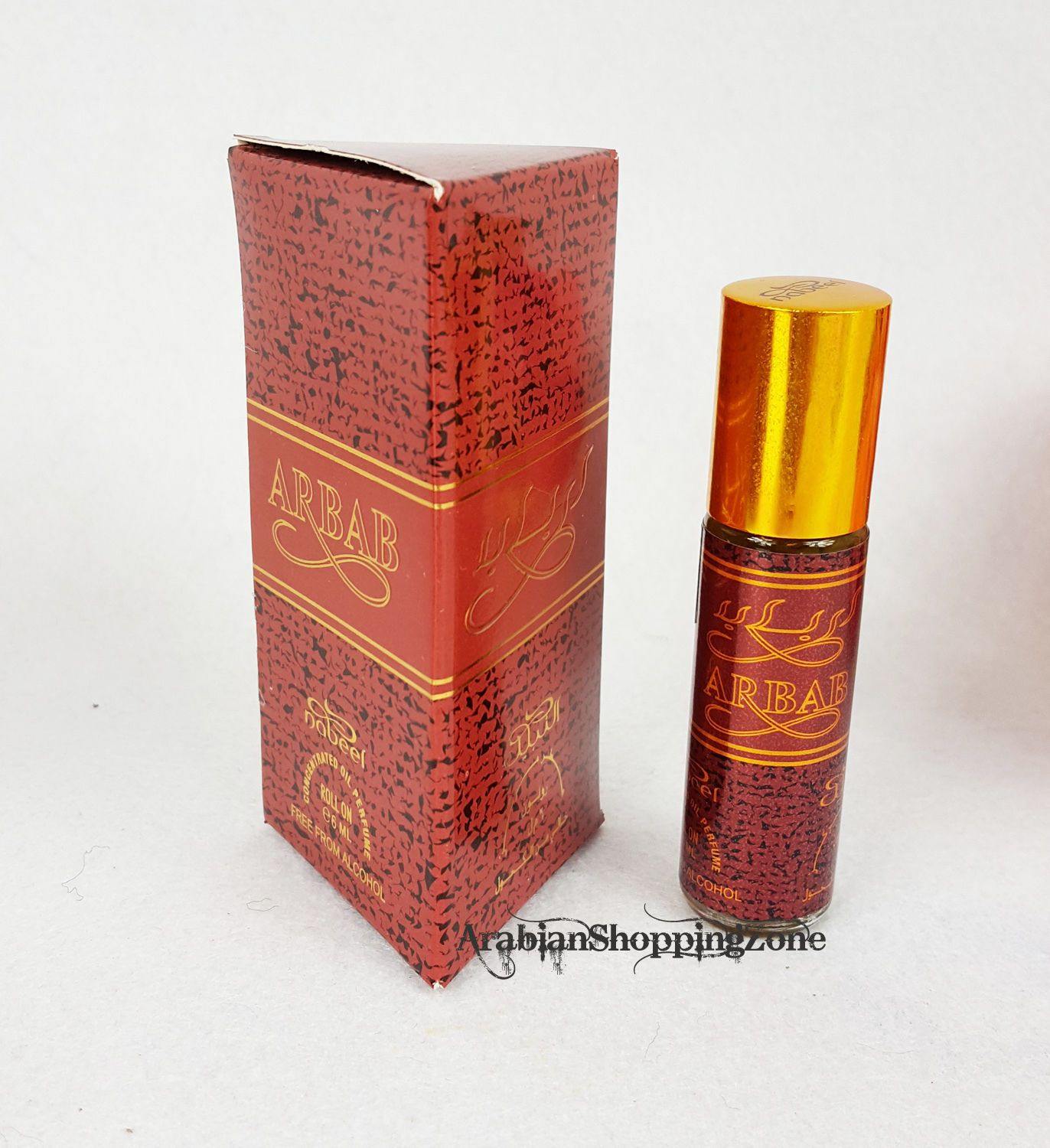 Concentrated Nabeel Perfume Oil Attar Parfüm Parfum Musk/OUD Roll-on 6ML - Arabian Shopping Zone