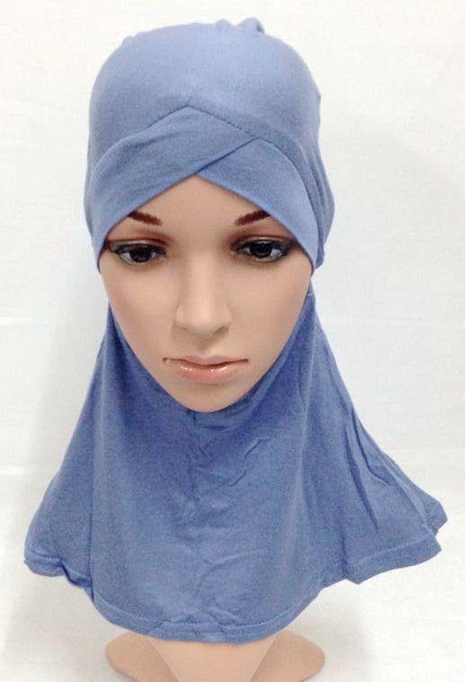 V-Shape Modal Cotton Muslim Women Inner Hijab Caps Islamic Underscarf - Arabian Shopping Zone