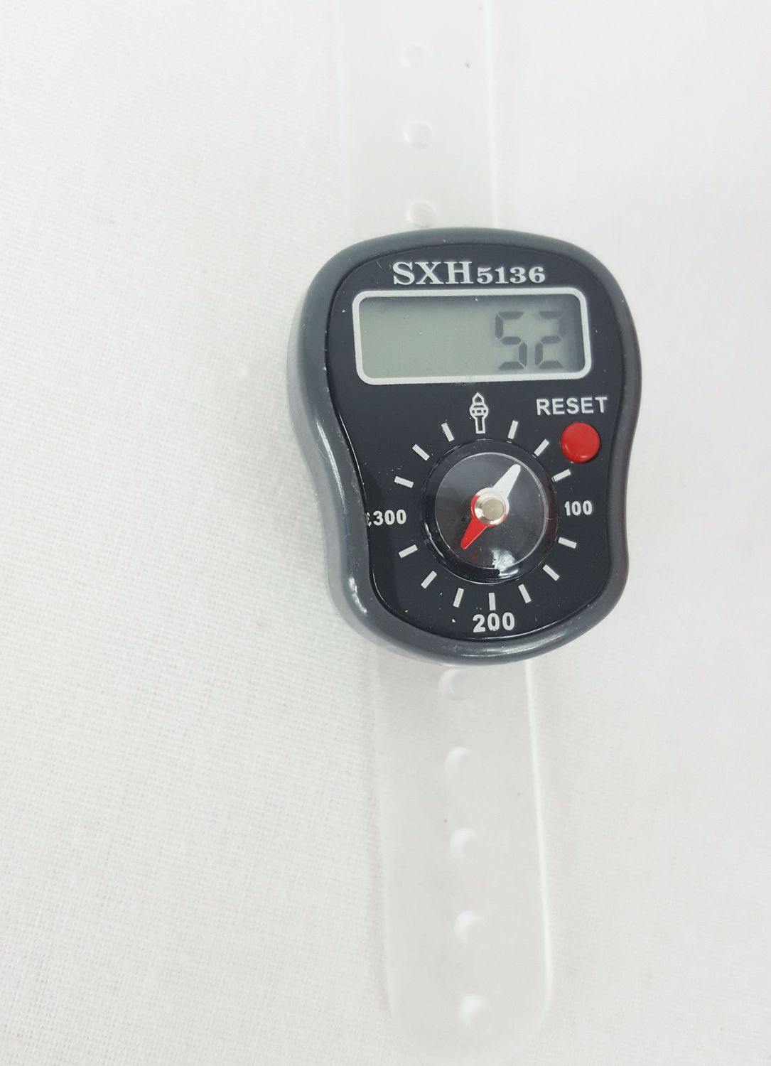 Finger Hand Held Digital 5-Digit LCD Tally Counter Tasbeeh + Compass - Arabian Shopping Zone