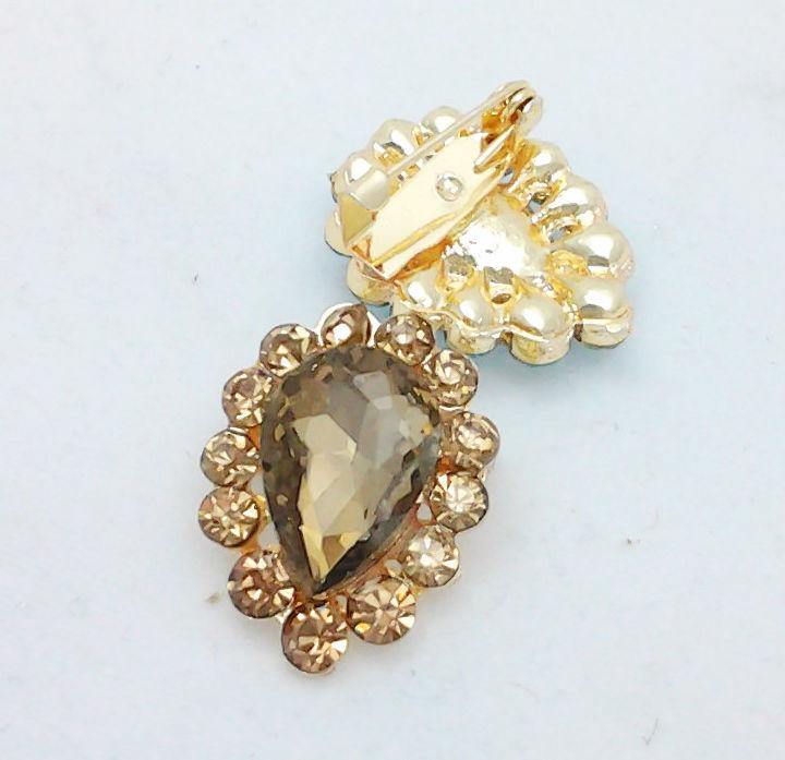 New Islamic Beautiful Brooch Hijab Scarf Hat SaftyPin Rhinestones 1.5-2cm - Arabian Shopping Zone