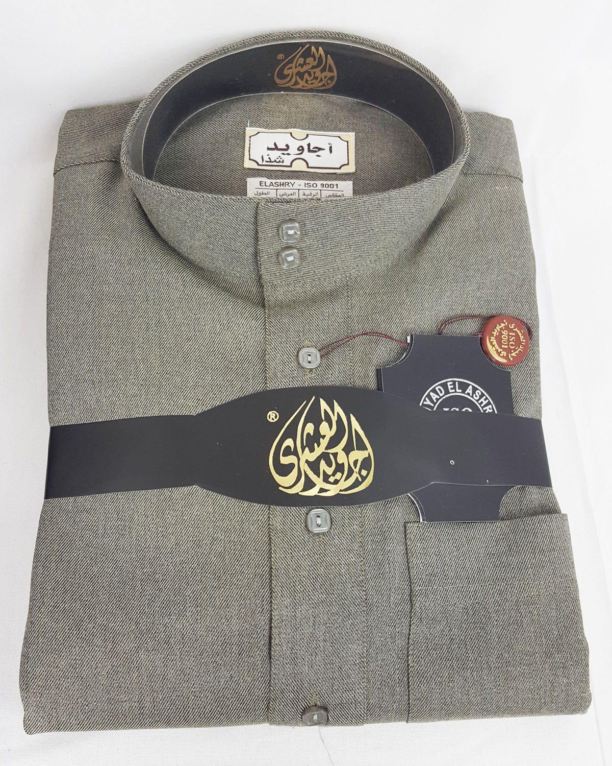 Agawid Deluxe Quality Arabian Dishdasha Winter Thobe Thoub Robe P07 - Islamic Shop