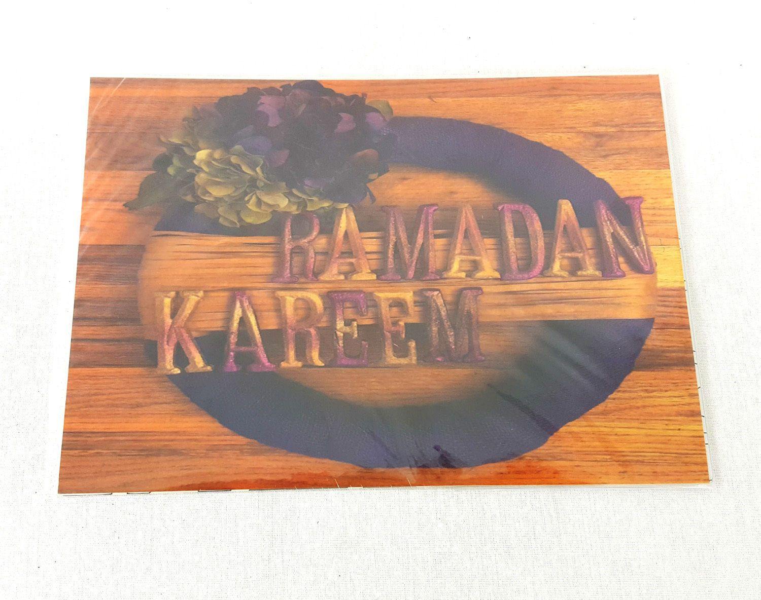 A5 Eid Mubarak Ramadan Card Happy Eid Muslim Greeting Cards Islamic Art/Gift - Islamic Shop