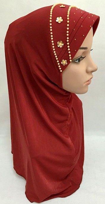Summer LightWeight Lycra Slip-on Muslim Hijab Islamic Scarf Shawls - Arabian Shopping Zone