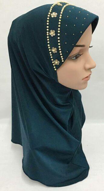 Summer LightWeight Lycra Slip-on Muslim Hijab Islamic Scarf Shawls - Arabian Shopping Zone