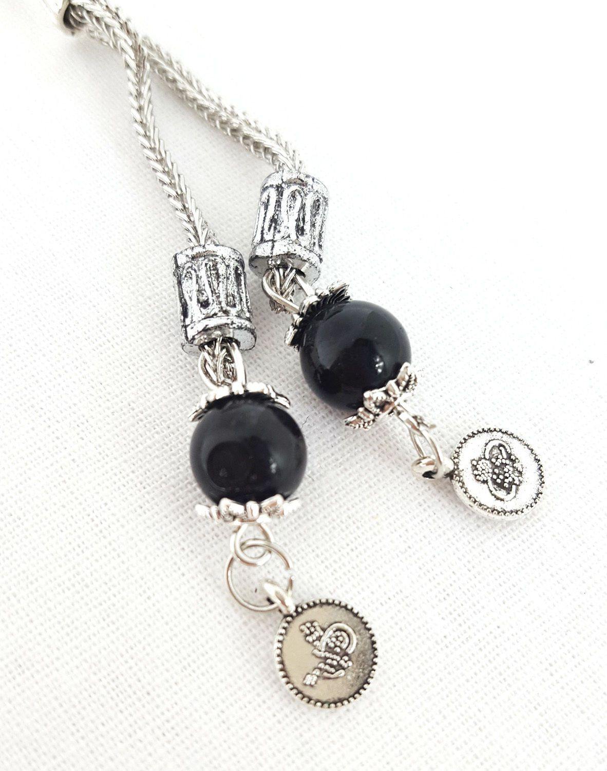 Islamic Salah 8mm Gemstone Prayer Beads 33 Misbaha Tasbih Sibha Masbaha - Arabian Shopping Zone