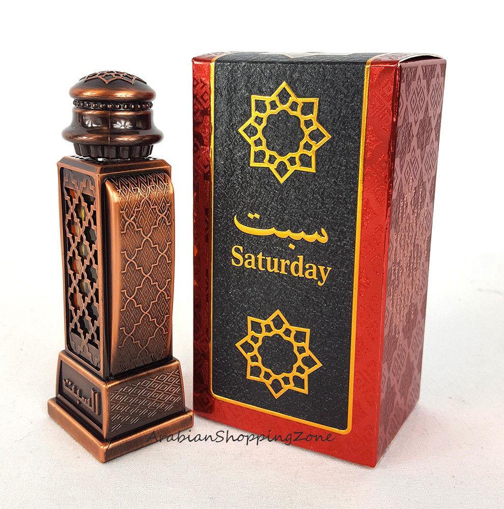 Saturday Arabian Spicy Fruity Floral Saffron Ambery 15ml by Al Haramain - Arabian Shopping Zone