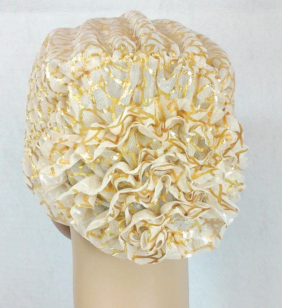 Gauze Gilt-Print UnderHijab Muslim Inner Hijab Caps Hair loss Underscarf - Arabian Shopping Zone