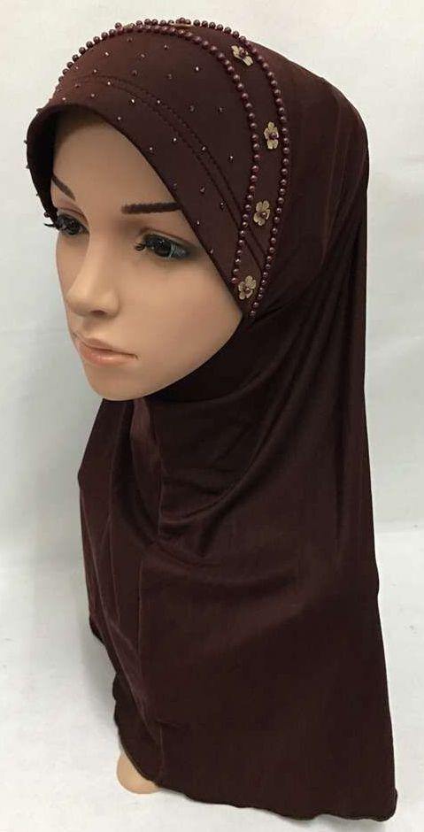 Summer LightWeight Lycra Slip-on Muslim Hijab Islamic Scarf Shawls - Arabian Shopping Zone