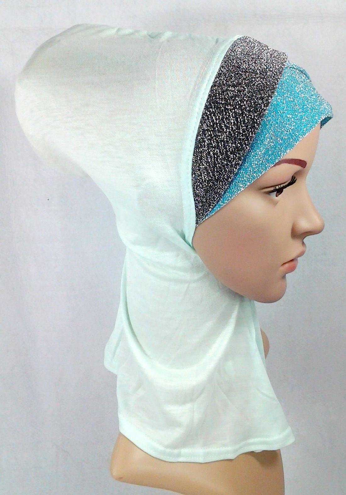 Cotton New Crossover Muslim Inner Caps Islamic Underscarf Ninja Hijab Hair Loss - Arabian Shopping Zone