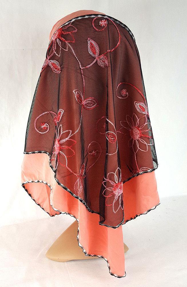 Lace Crystal Hemp Muslim Girl Amira Hijab Islamic Scarf Shawls Perfect Teenagers - Arabian Shopping Zone