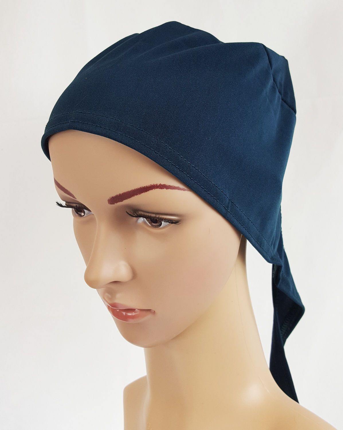 Solid Stretch TieBack UnderHijab Muslim Inner Hijab HairLoss Islamic Underscarf - Arabian Shopping Zone