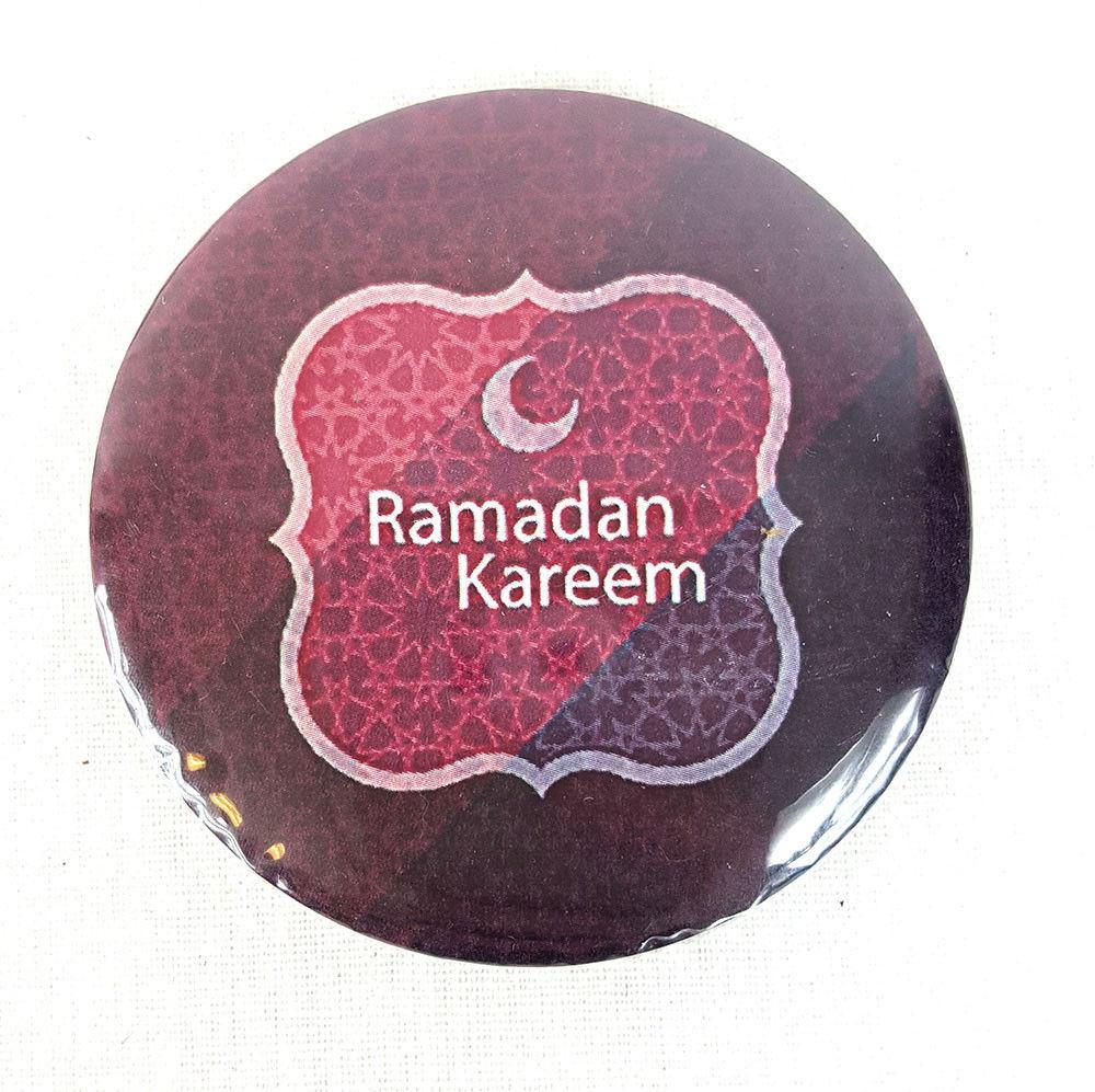Muslim BADGE BUTTON PIN "Eid Mubarak" (Big Size 2.25inch/58mm) ISLAM GIFT - Arabian Shopping Zone