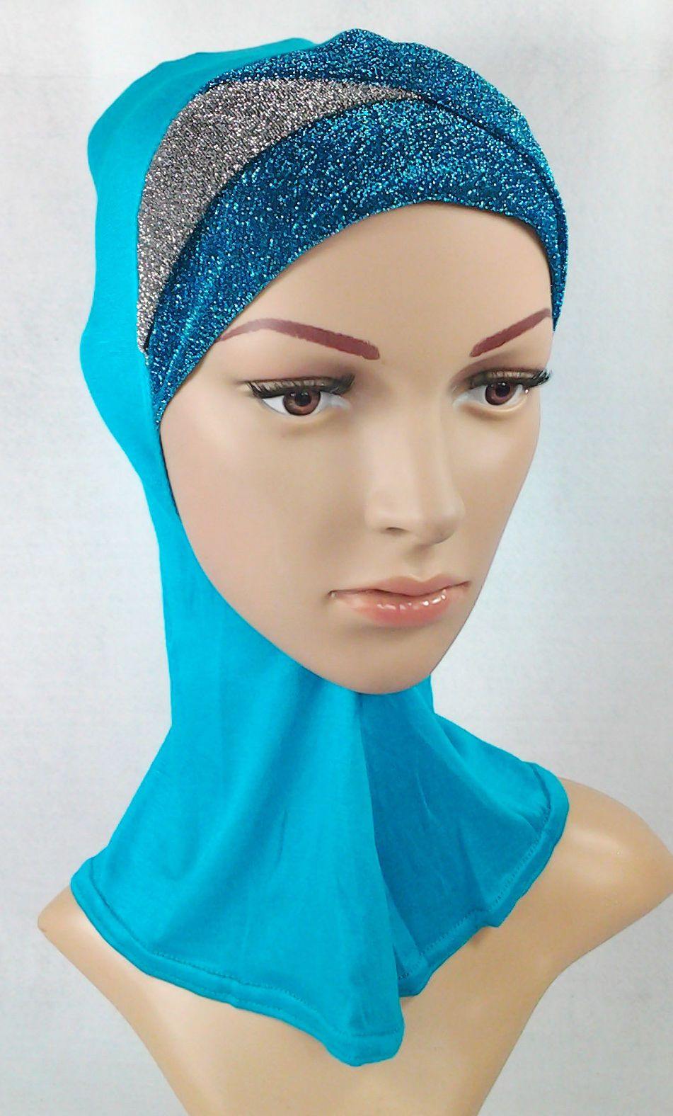 Cotton New Crossover Muslim Inner Caps Islamic Underscarf Ninja Hijab Hair Loss - Arabian Shopping Zone