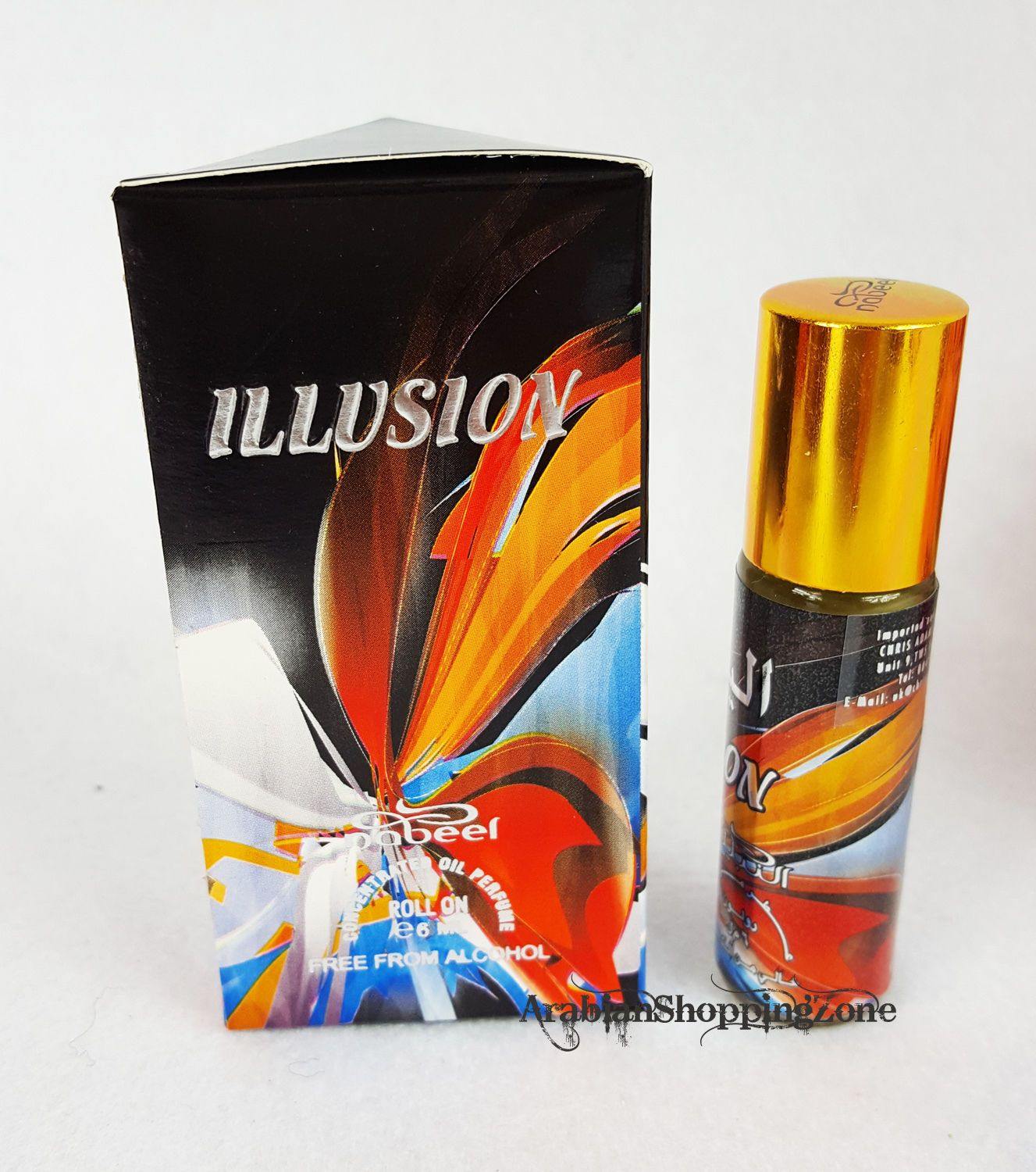 Concentrated Nabeel Perfume Oil Attar Parfüm Parfum Musk/OUD Roll-on 6ML - Arabian Shopping Zone