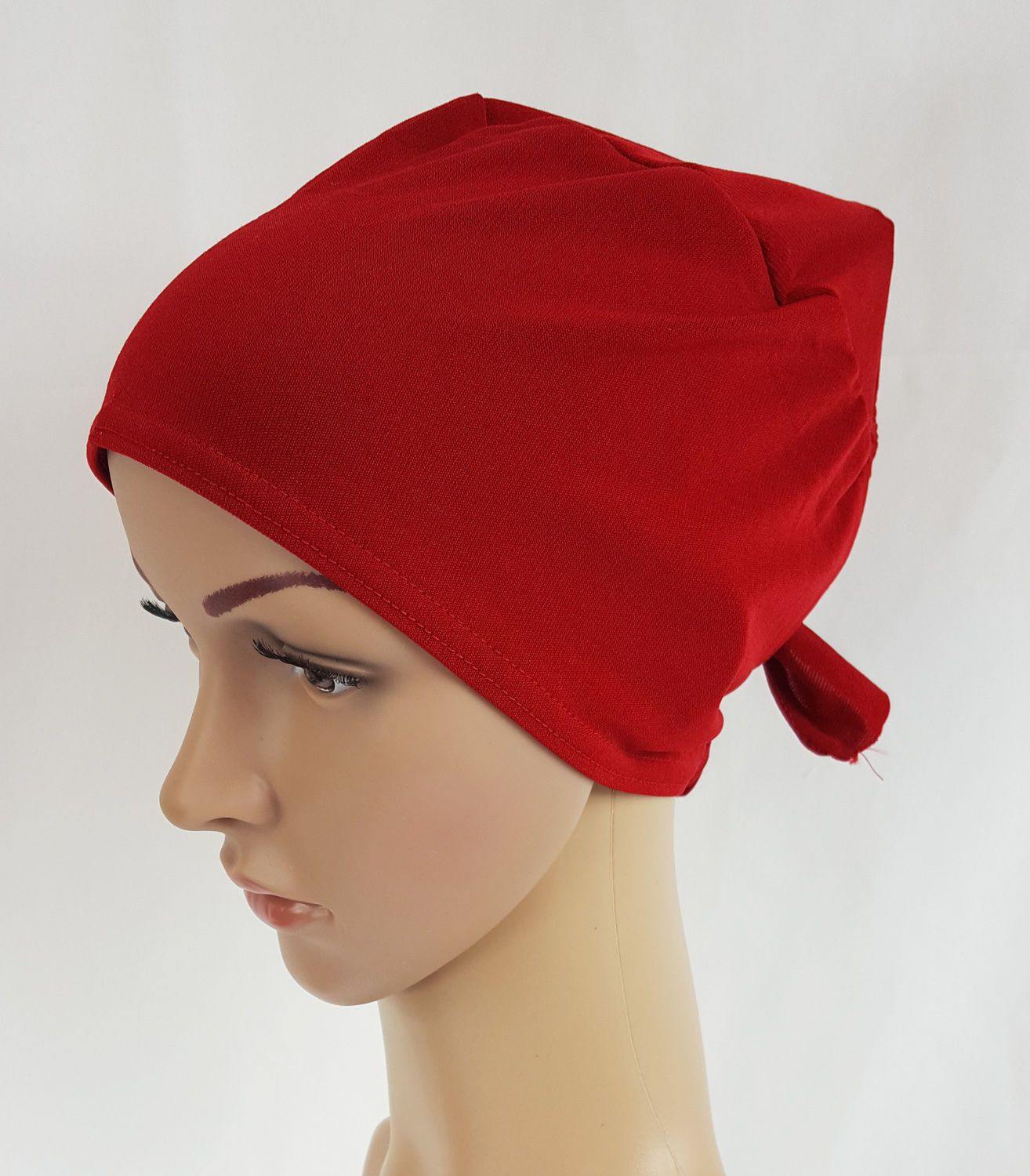 Solid Stretch TieBack UnderHijab Muslim Inner Hijab HairLoss Islamic Underscarf - Arabian Shopping Zone