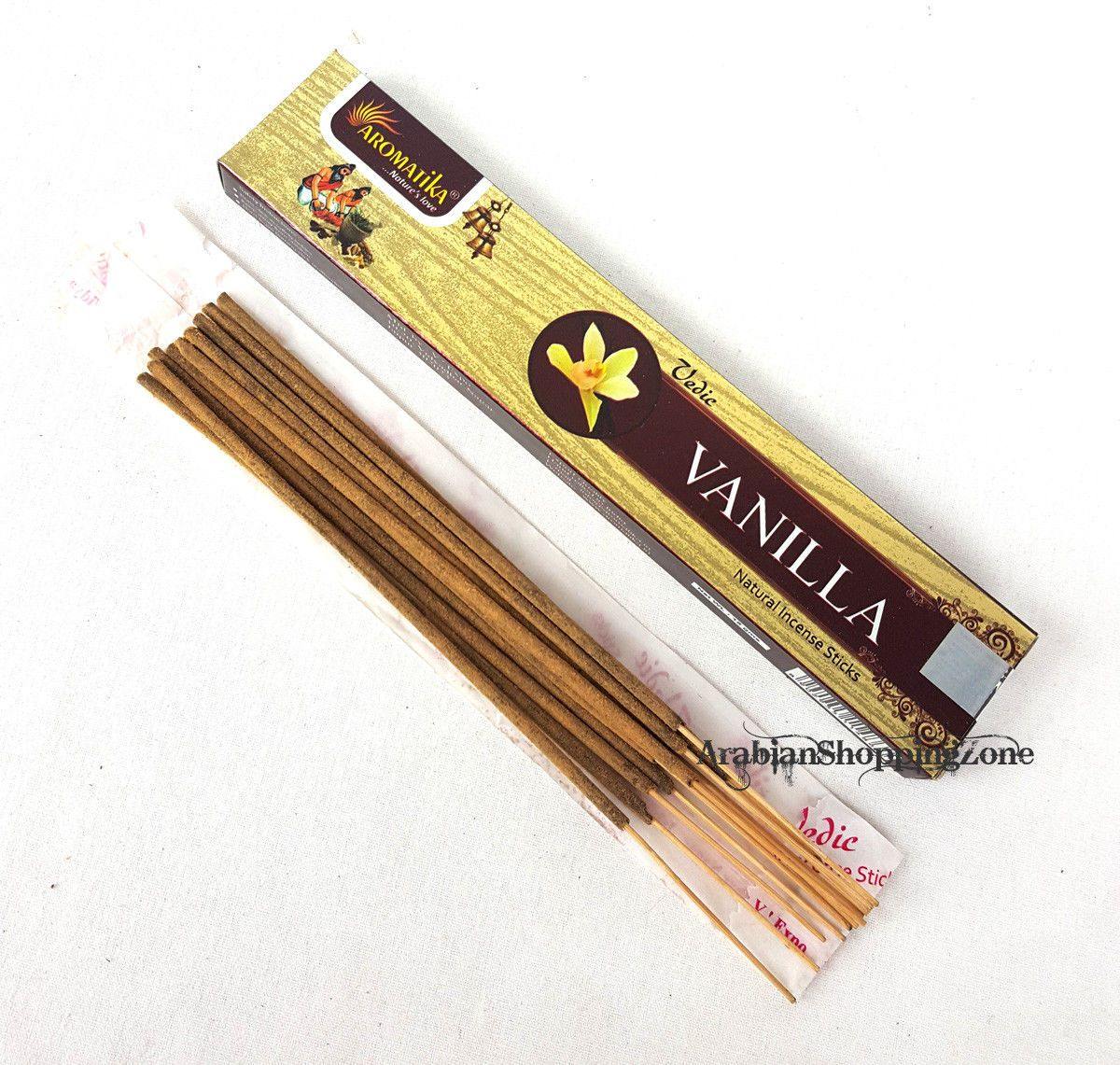 Vedic Aromatika Natural Incense Sticks 8" - 12 sticks Encens - Arabian Shopping Zone