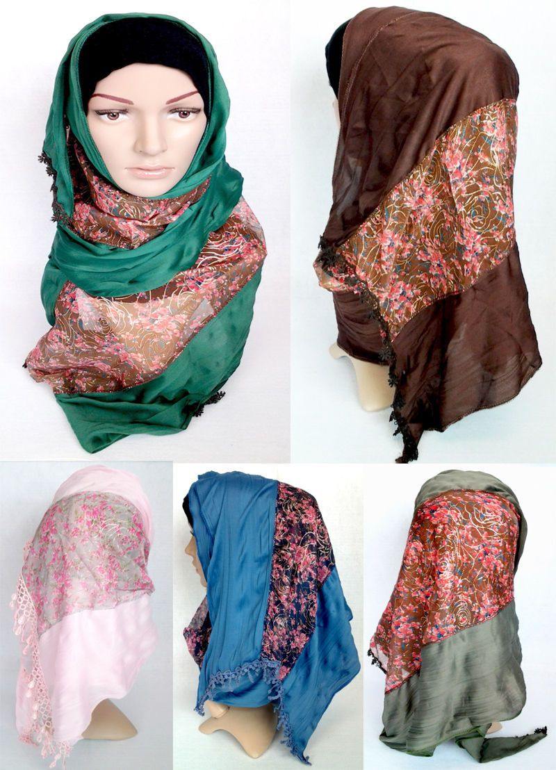 Stylish Women's Muslim Scarves Shawl Wrap Hijab - Arabian Shopping Zone