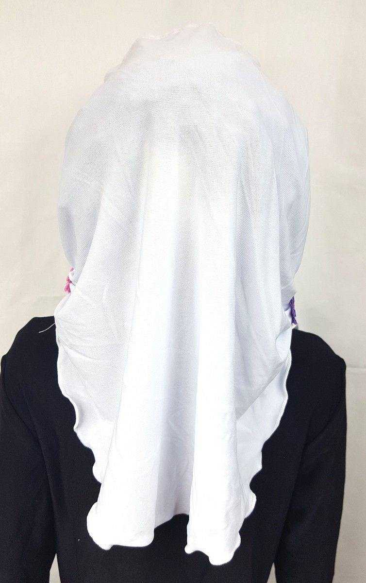 Crystal Hemp Toddler Kids Children Hijab Islamic Scarf Shawls -9397 - Arabian Shopping Zone