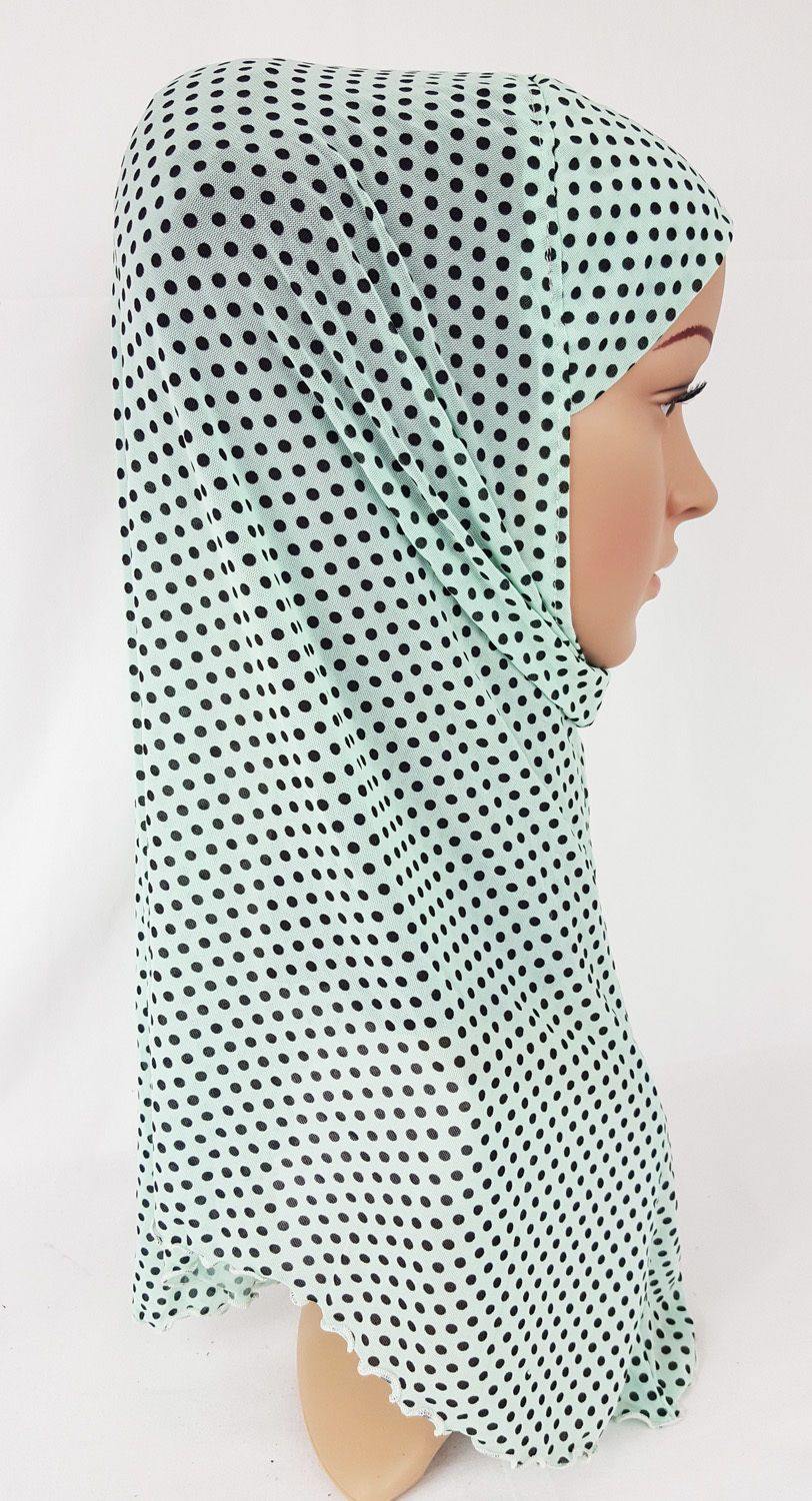 Summer Muslim Hijab Islamic Soft Mesh Hijab/MaxiScarf/ Wrap/Shawl/Slip-on - Arabian Shopping Zone