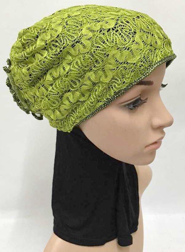 High Quality Double-Lace Flower UnderHijab Muslim Hijab Caps Islamic Underscarf - Arabian Shopping Zone