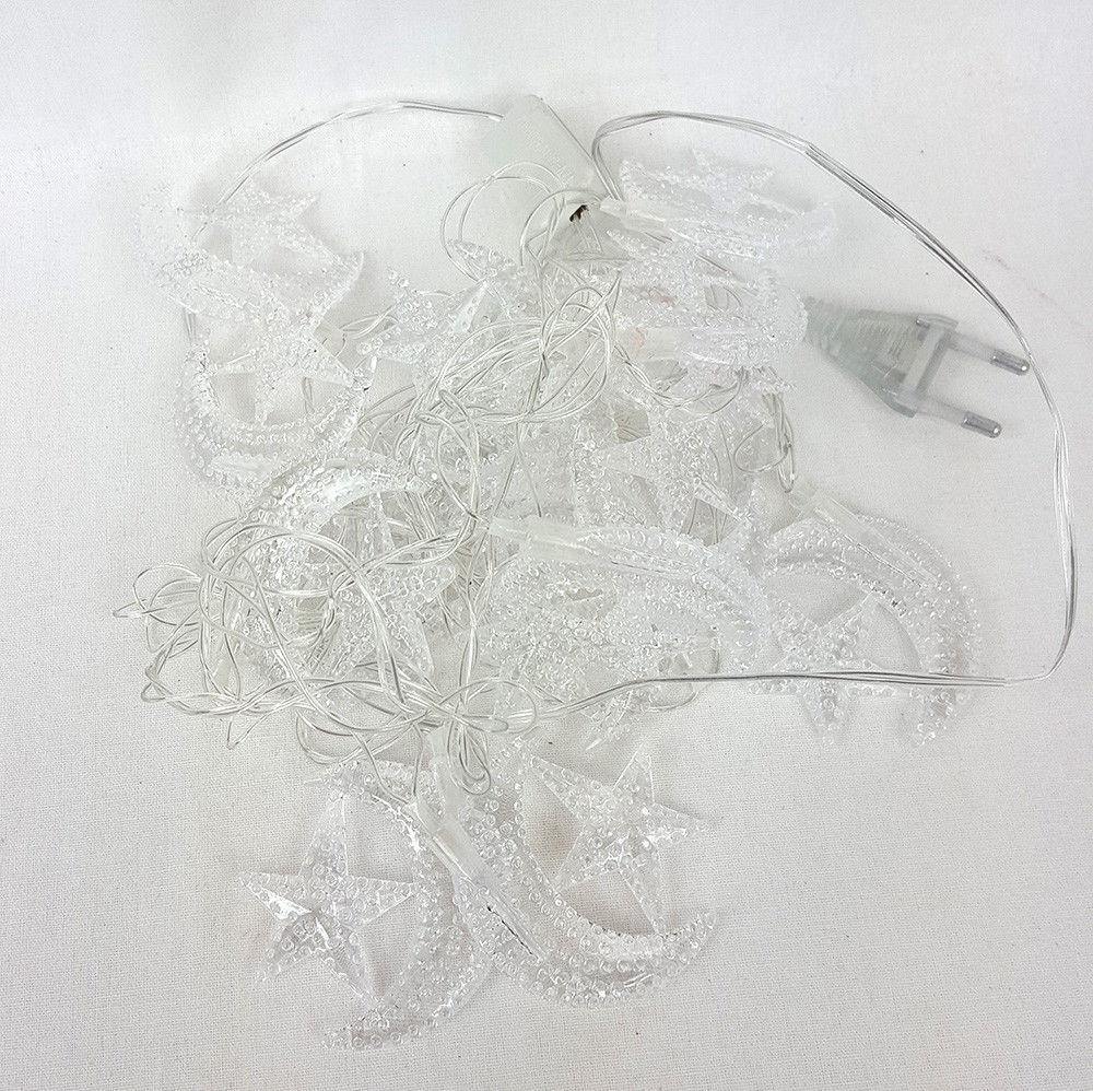 EID Ramadan 4M/20 LED Festival String Light Decoration Star Moon - Arabian Shopping Zone