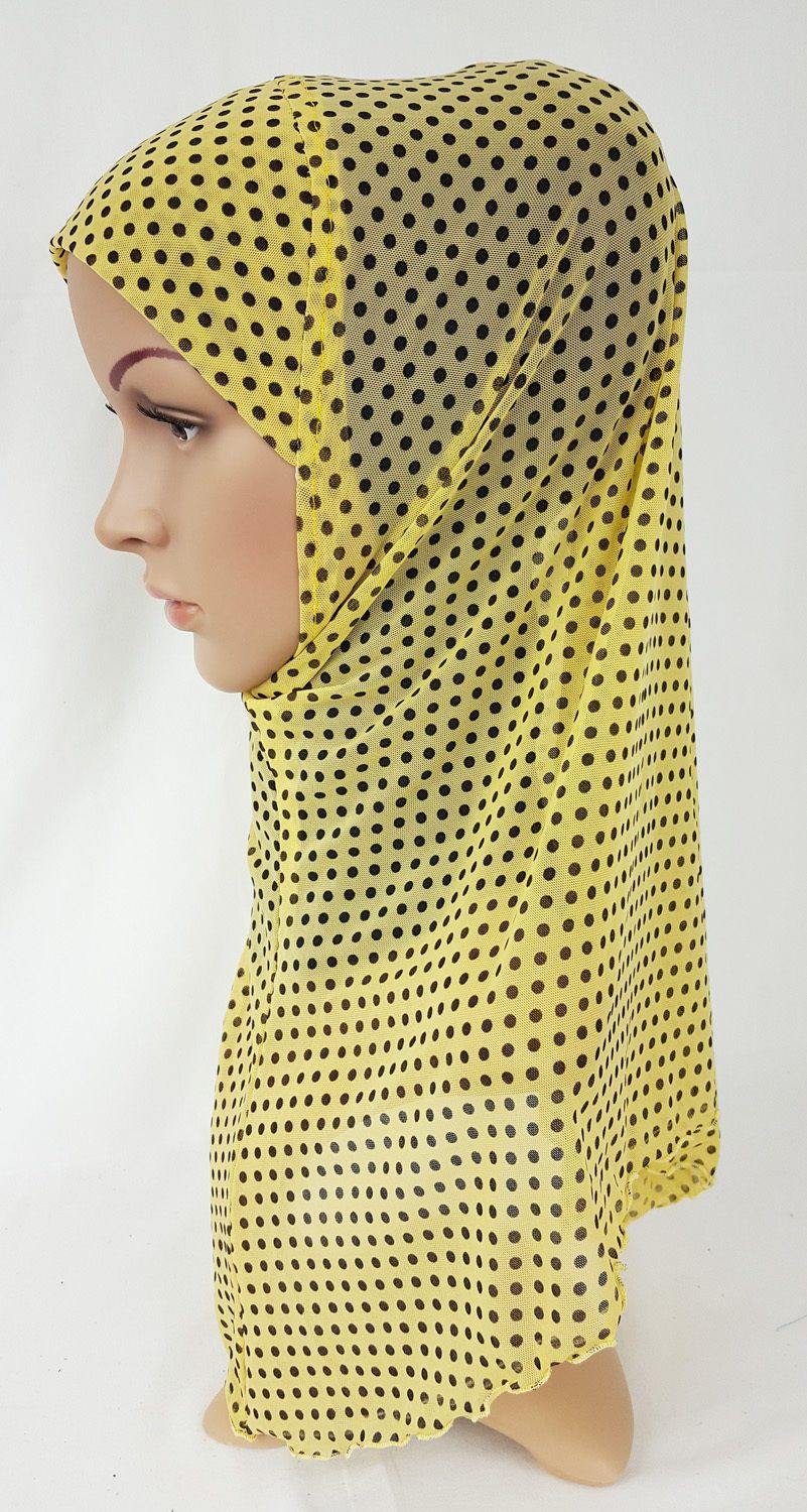 Summer Muslim Hijab Islamic Soft Mesh Hijab/MaxiScarf/ Wrap/Shawl/Slip-on - Arabian Shopping Zone