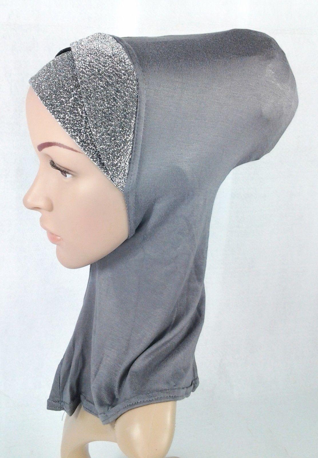 Cotton New Crossover Muslim Inner Caps Islamic Underscarf Ninja Hijab Hair Loss - Arabian Shopping Zone