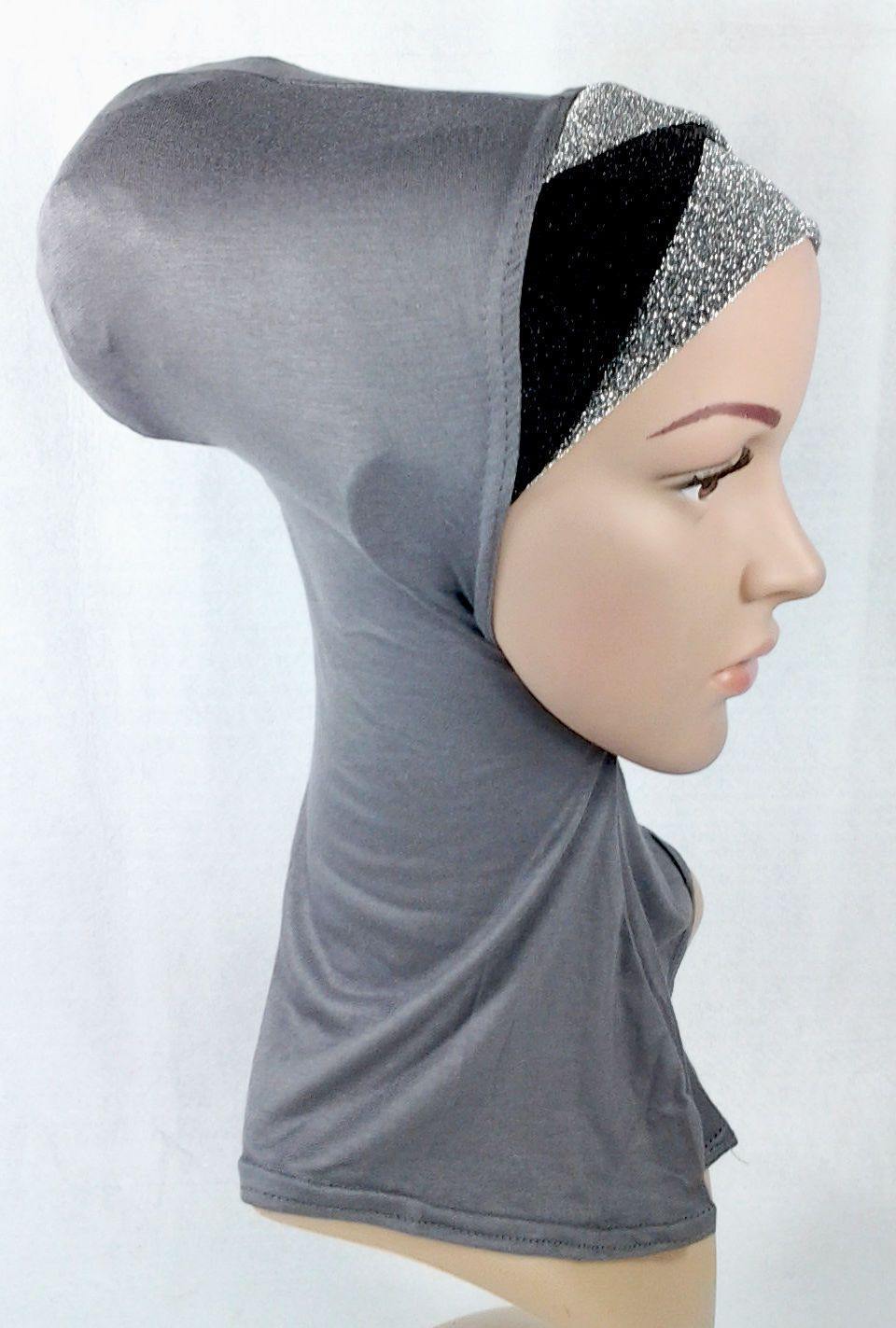 Cotton New Crossover Muslim Inner Caps Islamic Underscarf Ninja Hijab Hair Loss - Arabian Shopping Zone